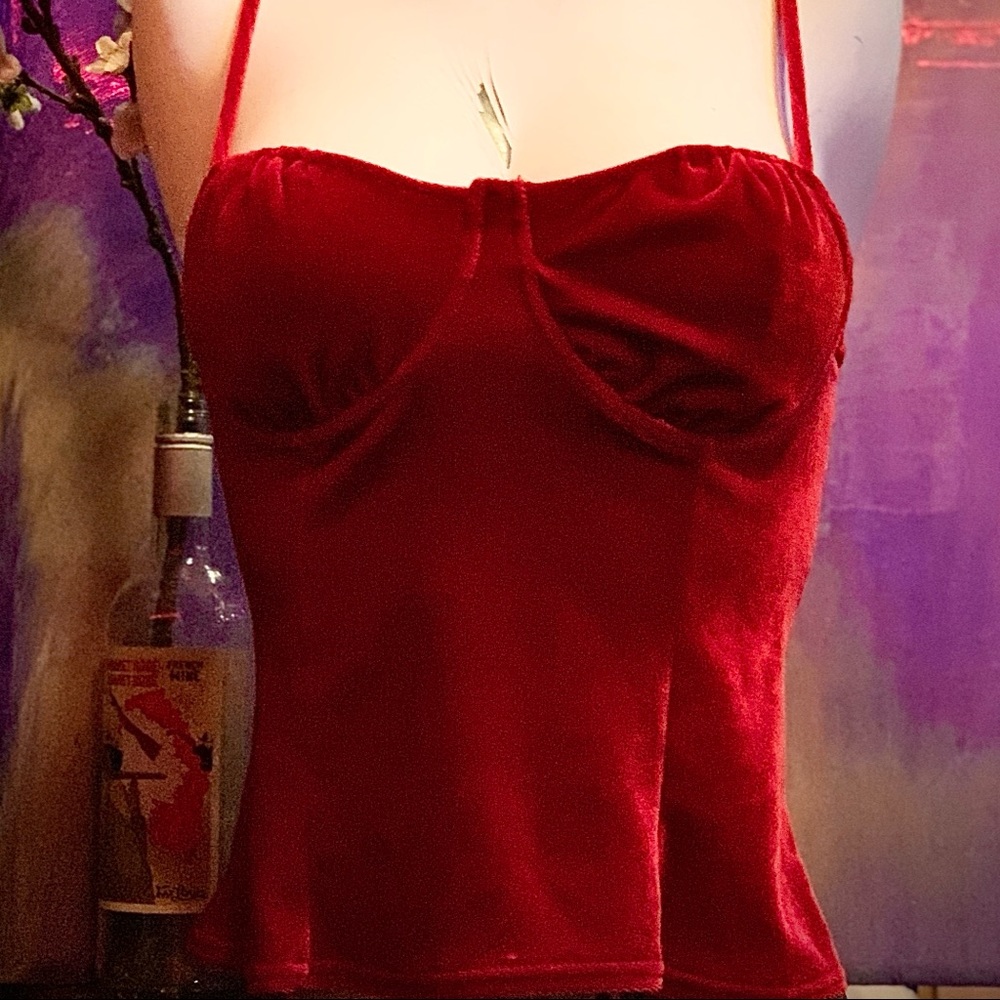 Newport News Velvet Camisole